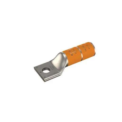 Image of YA40 YA40, Compression Terminal, 800 kcmil Cu, 1-Hole, 5/8" Stud, Long Barrel