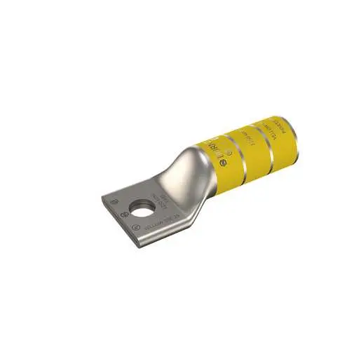 Image of YA45 YA45, Compression Terminal, 1250 kcmil Cu, 1-Hole, 3/4" Stud, Long Barrel