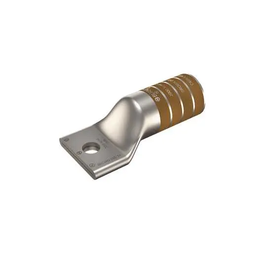 Image of YA48N YA48N, Compression Terminal, 2000 kcmilCu, 1-Hole, 1/2" Stud, Long Barrel