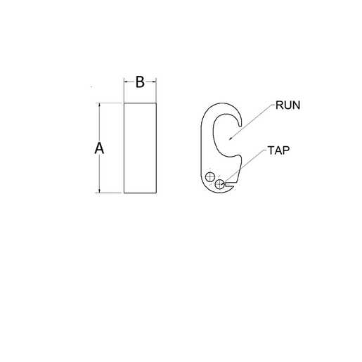 YGHP2C6W6W Figure 6 Compression Grounding Connector, #6 Sol-#2 Str Run ...