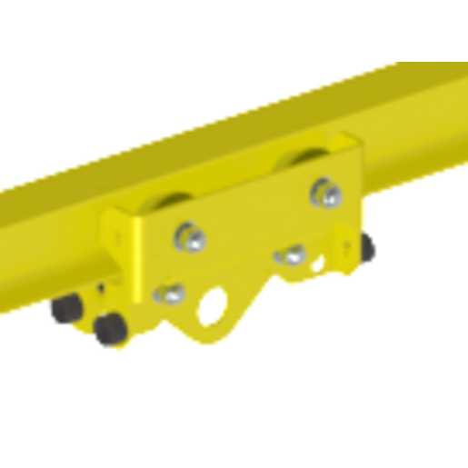 W6SBT Jib Crane IBeam Trolley Fits 3” Ibeam W6SBT Gleason Reel