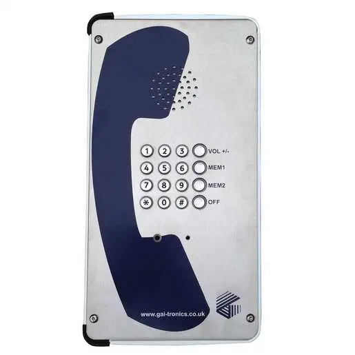 Image of 232-02-000G-109 Sentinel Help Point (GSM), 16 button (faceplate only)