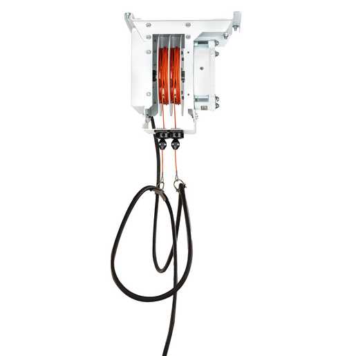 EV Charging Cable Overhead Retractable Reel, DWR12-751-408-EV-1