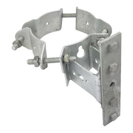 TRANSFORMER BRACKET, 1-POSITION, STEEL, SINGLE-BAND STYLE, w/NEMA A LUG ...