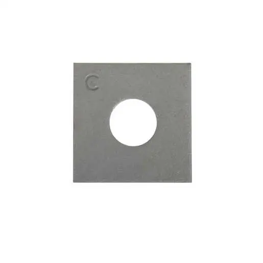 Image of PSC2050546 3in SQUARE FLAT WASHER for 5/8in BOLT SIZE, 11/16in HOLE