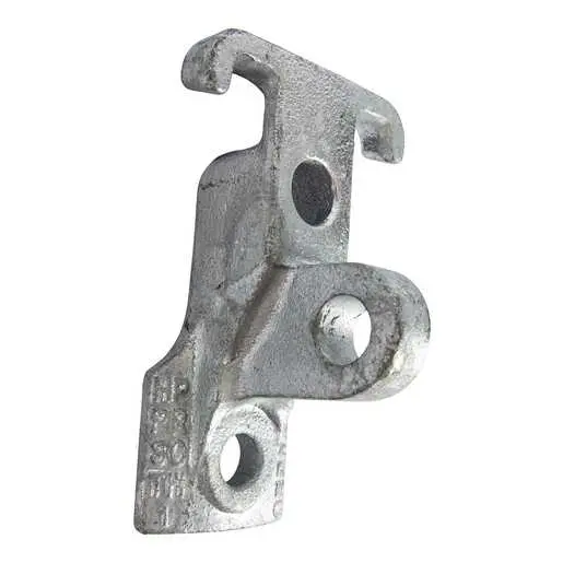 Image of GEP5AN COMBINATION GUY-HOOK/POLE-EYE ATTACHMENT, 16,000 lbs. STRENGTH, 3/4in UPPER & 5/8in LOWER BOLT SIZE, 11/16in CLEVIS HOLE