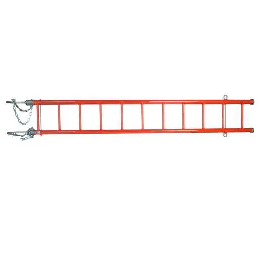 Image of H490512 Epoxiglas Heavy Duty Swivel Hook Ladder W/8" Hooks, 12'