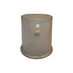 Image of PR3944BA48 Round Box, Polymer Concrete, 39" Dia x 48"