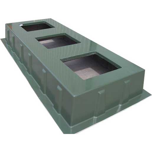 Fiberglass Transformer Box Pad, 45"x111"x15" BB4411152224A00