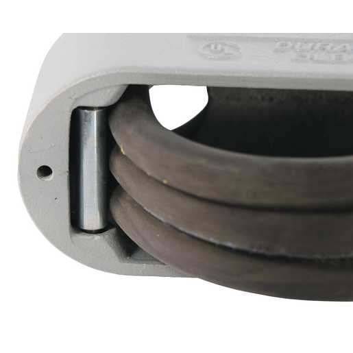 OLB6MWR 2" NPT Duraloy Form 5 Iron LB Conduit Body with Steel