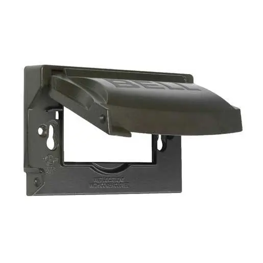 Image of MX1250Z 1-Gang Flip Weatherproof Cover, Vertical/Horizontal, 12-in-1, Bronze