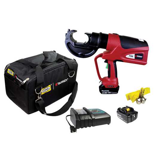 PATRIOT® 12-Ton C-Head Battery Crimper, Hydraulic Self-Contained, (2) 5 ...