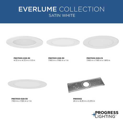 Everlume Collection Universal Mounting Plate Accessory | P860062 