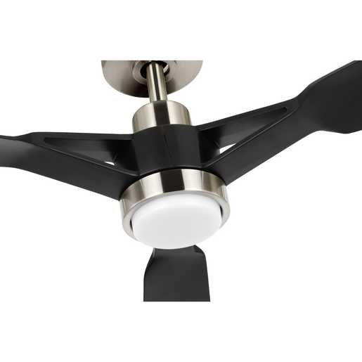 Belen Collection 60-in Three-Blade Brushed Nickel Modern Ceiling Fan ...