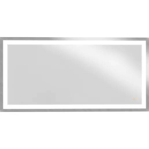 Captarent Collection 72in. x 36 in. Rectangular Illuminated Integrated ...