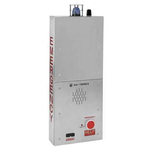 Image of 239WM-002 RED ALERT® Slim Wall-mount Communication Station (Model 239WM-002)