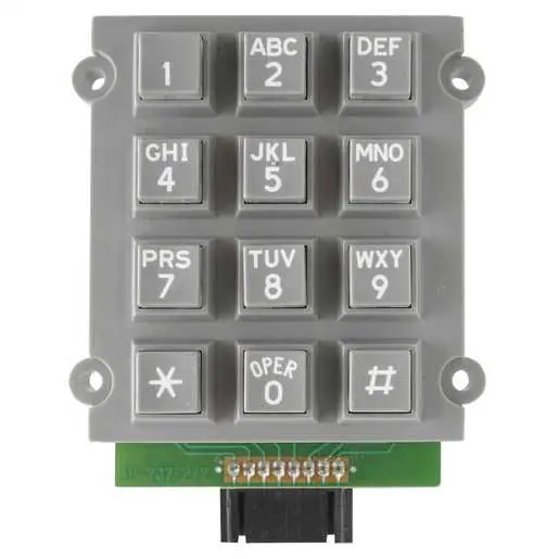 Image of 51035-011 Plastic Keypad Assembly