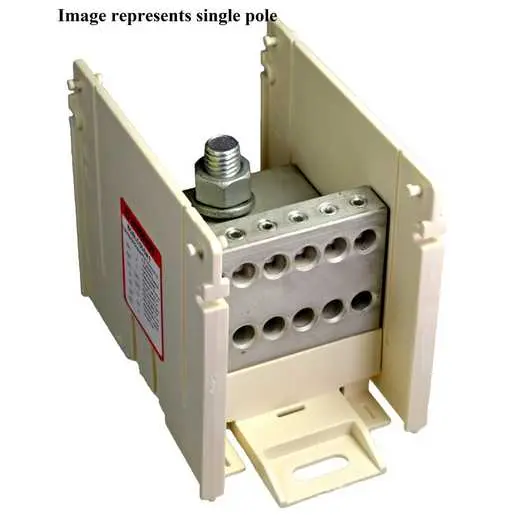 Image of BDBLCS5SA3 BDBLCS5SA3, Flex Rated Stud Style Power Distribution Block