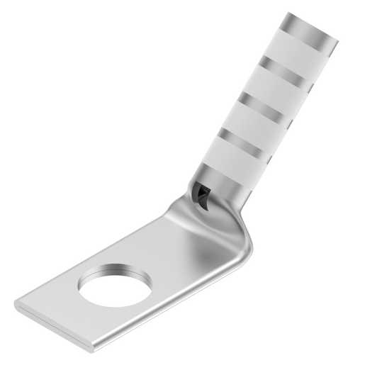 Triangular Compression Terminal YAZ44TC1245, Compression Terminal, 1000 kcmil Cu, 1-Hole, 1/2