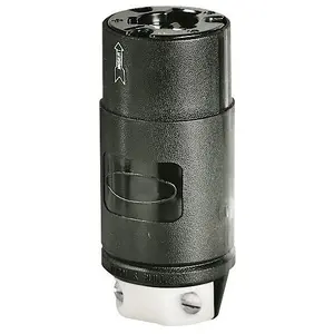 Image of 23002G Locking Devices, Bryant Power Interrupting, Industrial, Female Connector Body, 20A 125V/10A 250V DC 480V AC, Non-NEMA