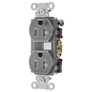 Straight Blade Devices, Tamper Resistant Duplex Receptacle