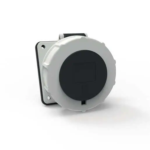 Image of BRY530R5W IEC Pin and Sleeve, Watertight Receptacle, 30 A, 347/600 VAC