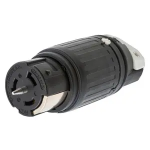 Image of CS6364C Dispositivos de bloqueo, Twist-Lock®, industrial, cuerpo de conector hembra, 50A 125/250V, 3 polos 4 hilos con puesta a tierra, no NEMA