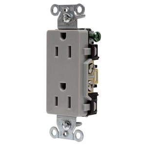 Straight Blade Devices, Receptacles, Duplex, Decorator/Commercial