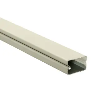 Image of HBL2000BCAIV Metal Raceway, 5' Base/Cover, HBL2000 Series, Ivory