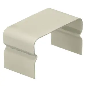 Image of HBL2006IV Metal Raceway, Cover Clip, HBL2000 Series, Ivory