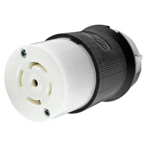 Image of HBL2823 Locking Devices, Twist-Lock®, Industrial, Female Connector Body, 30A 3-Phase Wye 277/480V AC, L22-30R