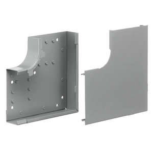 Metal Raceway, Large Radius 90 Degree Flat Elbow, HBL4750 Series, Gray ...