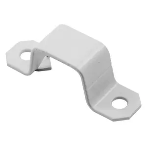 Image of HBL504W Metal Raceway, Mounting Strap, HBL500 Series, White