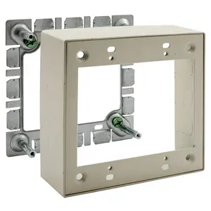 Image of HBL57512IVA Metal Raceway, Extension Box, 2-Gang, HBL500/700/750 Series, Ivory