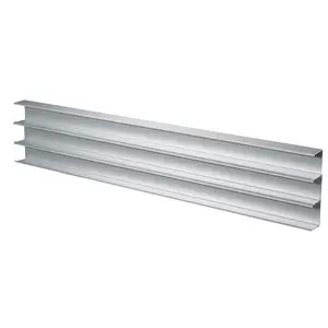 Image of HBLALU7620B10 Metal Raceway, 3-Channel, 10', HBLALU5000/HBLALU7620 Series