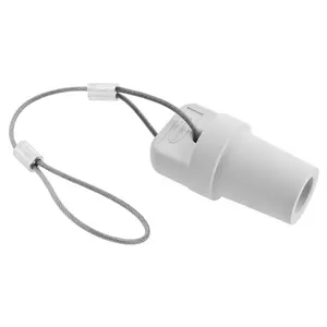 Image of HBLMCAPW Heavy Duty Products, Single Pole Devices, Industrial Grade, Accessories, Male Device Cap, For 300/400A 600V AC/DC, Single Conductor, White