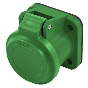 Image of HBLNCAGN Single Pole Products, Non-Metallic Cover, Green