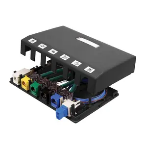 Image of ISB6BK Surface Mount Housing, 6-Port, Black