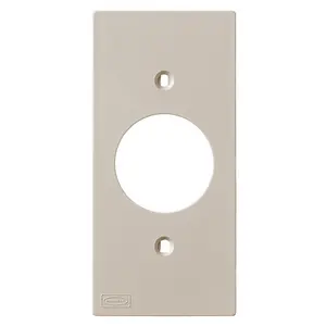 Image of KP7AL Device Plates and Accessories, KP Plate, 1.41" Opening, Almond