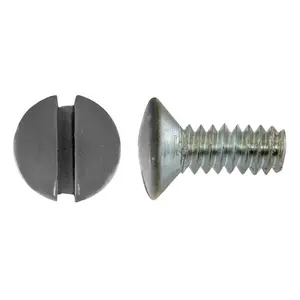 Image of RA38BKPK100 Wallplates, Replacement Screws, 3/8" Length, Black, 100 Pack