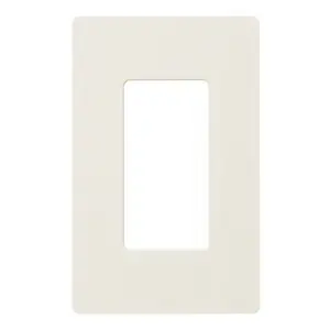 Image of RCW1LA Wallplates and Boxes, Non-Metallic, 1- Gang, 1) Decorator Opening, Snap-On, Light Almond