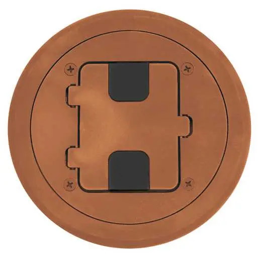 Image of RF406BN Floor and Wall Boxes, Door Only for RF400, Non-Metallic, Brown