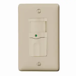 Image of RMS101I Trade Select, Switches and Lighting Controls, Occupancy Sensor Switch, 500W Max, 125V AC, Ivory