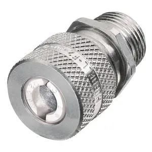 Image of SHC1022 Kellems Wire Management, Cord Connectors, Straight Male, .25-.38", 1/2", Aluminum