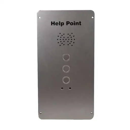 Image of 116-02-0013-001 VR Help Point (VoIP), 3 button, hands-free (faceplate only)