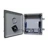 Image of ATS-00265 14x12x6 Heated & Cooled PoE Enclosure with Cord Grip