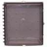 Image of ATS-00342 18x16x10 Nonconfigured Polycarbonate Enclosure with Clear Door & Latch Lock