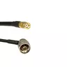 Image of ATS-00380 195 Series Right Angle N-Style Plug to RPSMA Plug 3' Cable Assembly