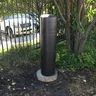 Image of ATS-00588 46" x 11" Standard Black Bollard