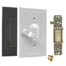 Image of 5121-1 1-Gang Weatherproof Cover, Vertical, Toggle Single Pole 125V, 15A Switch Included, White